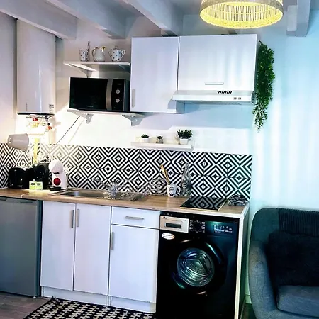 Apartment Serenity - Garden Calm & Air Conditioning Downtown