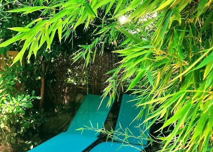 Serenity - Garden Calm & Air Conditioning Downtown * Saint-Laurent-du-Var