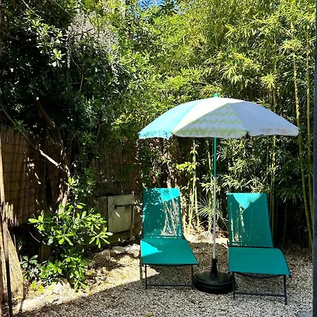 Charming Apartment Downtown - Private Garden & Ac - Near Train Station & Airport *