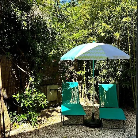 Charming Apartment Downtown - Private Garden & Ac - Near Train Station & Airport *