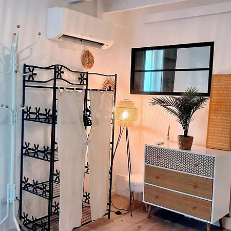 Charming Apartment Downtown - Private Garden & Ac - Near Train Station & Airport *