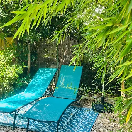 Lägenhet Mon Cocon Douillet Au Calme - Pres De - Avec Jardin Et Clim *